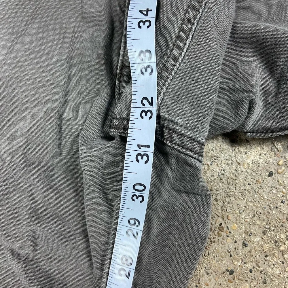 Carhartt Rigby Canvas Pants Size 31x34 Brown Relaxed Fit Work Wear 102517 909